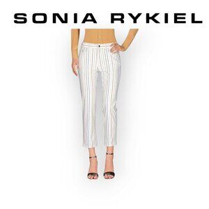 Sonia Rykiel Paris Multicolor Striped Nautical High-Waist Pants XS/S Italy
